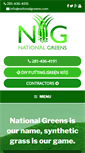 Mobile Screenshot of nationalgreens.com